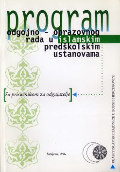 progam odgojno obrazovnog rada u islamskim predskolskim ustanovama